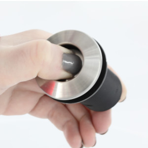 Pushing the air switch button