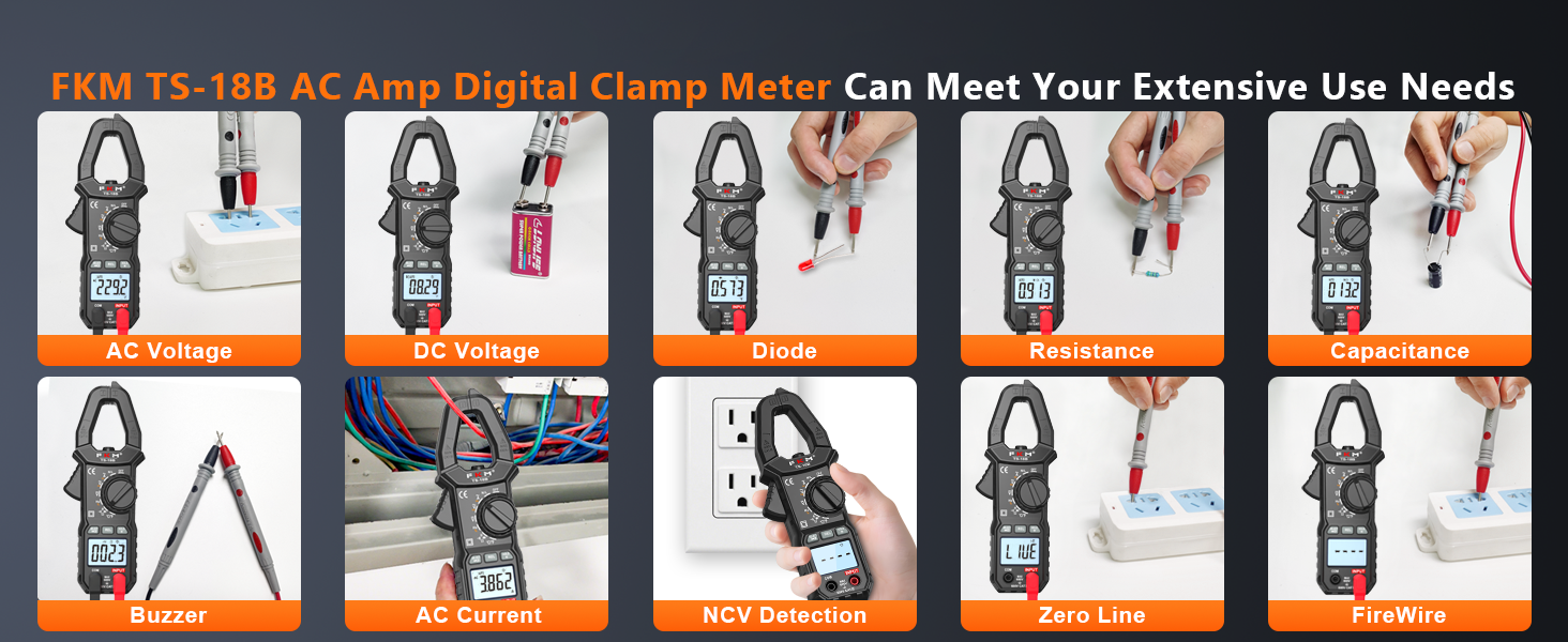amp clamp,clamp meter,clamp multimeter,multimeter tester,automotive multimeter,electric tester