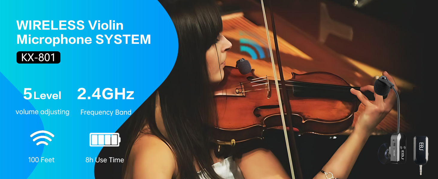 WIRELESS ViolinMicrophone SYSTEM