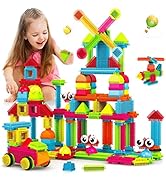 Contixo STEM Building Toys, ST5 144 pcs Bristle Shape 3D Tiles Set Construction Learning Stacking...