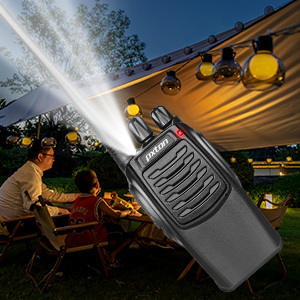 pxton walkie talkies flashlight