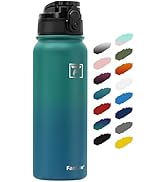 Fanhaw 20 Oz Insulated Stainless Steel Water Bottle with 1 Lid (Chug Lid) - For Kids, Women, Men ...