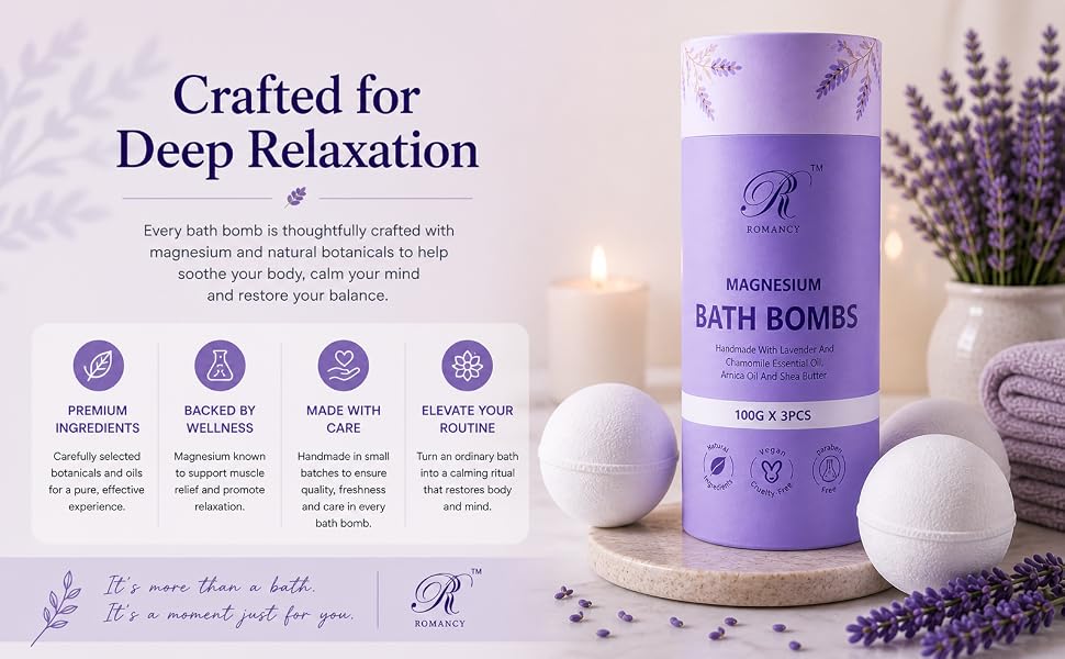 CRAFTED FOR DEEP RELAXATION