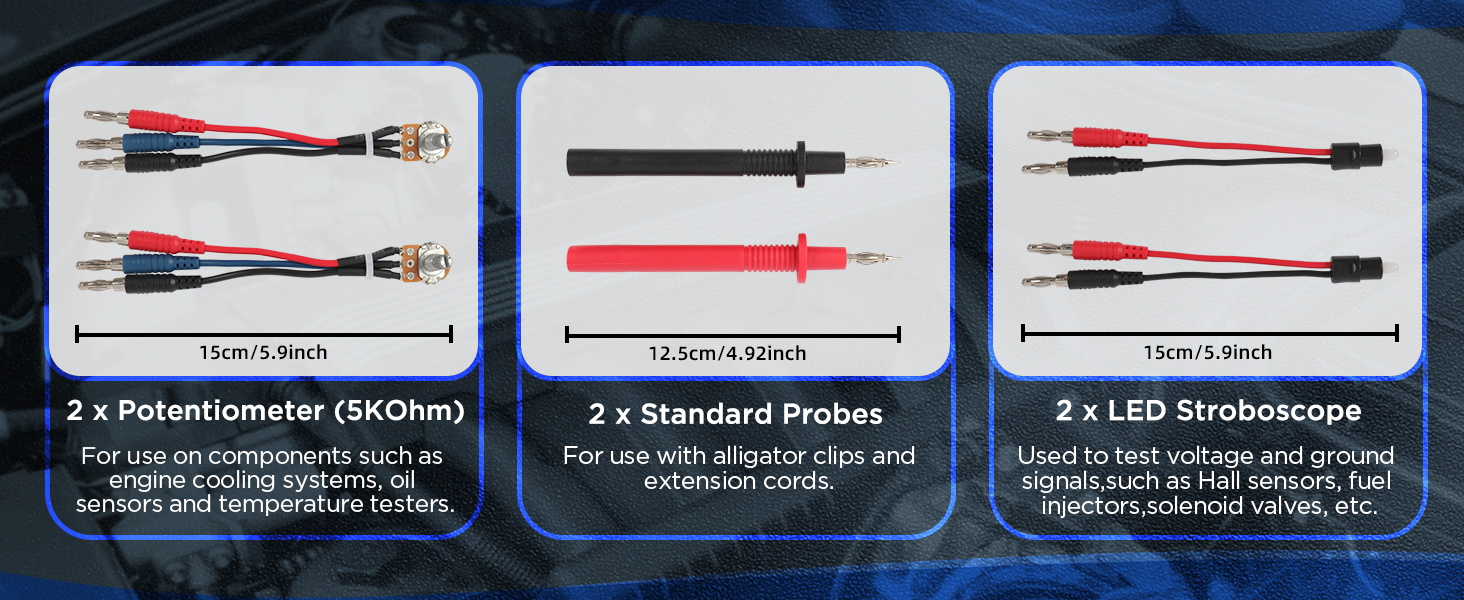 Power Circuit Multimeter Probes Set
