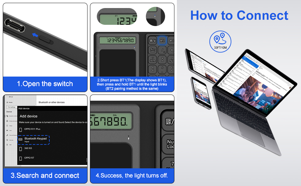 bluetooth numeric keypad for mac