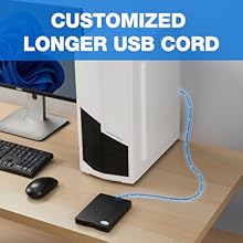 Longer Enough USB Cord floppy disc reader