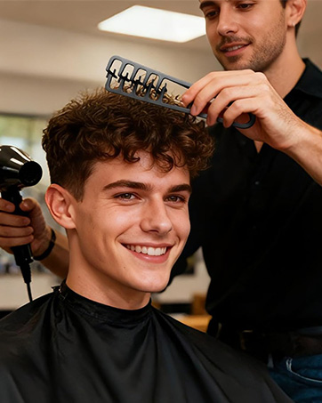fashion texture comb for men