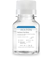 CryoKing Ultra Pure Water, 100ml Nuclease Free Water Molecular Biology Grade, Sterilization, DNas...