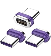 AUFU 16PIN USB C Magnetic Tips 3Pack, USB C Magnetic Adapter/Magnetic Heads/Magnetic Charging Tip...