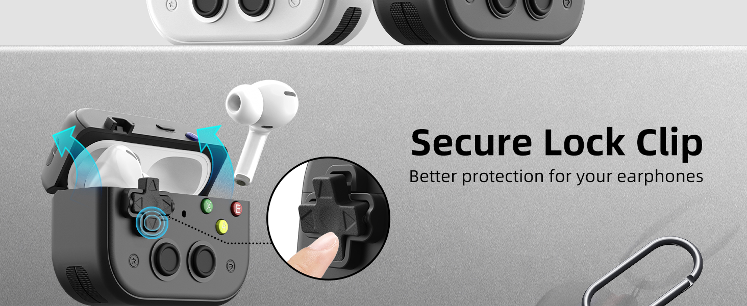 airpods pro 3 case, airpod pro case, airpods pro case with lock, case for airpods pro 3