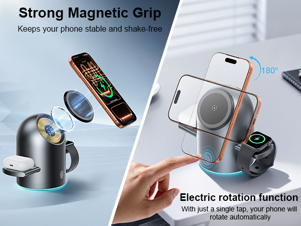 Strong Magnetic Grip Electric rotation function
