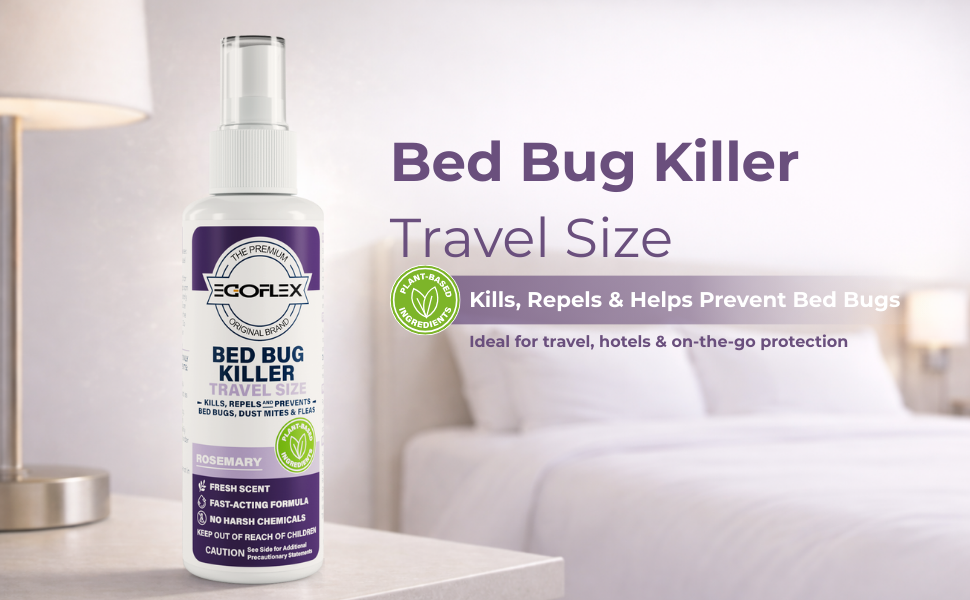EGOFLEX Bed Bug Killer – Travel Size