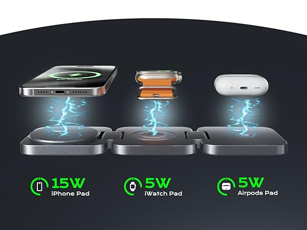 qi2 charger 3 in 1 apple