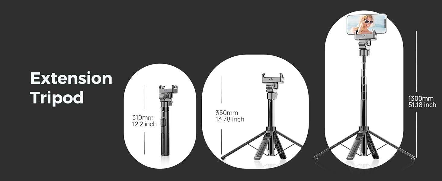 smart facial recognition smartphone tripod