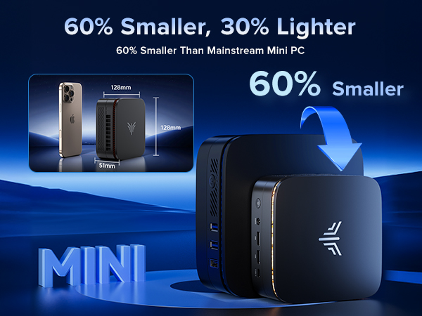 mini pc Windows 11 pro computer desktop pc