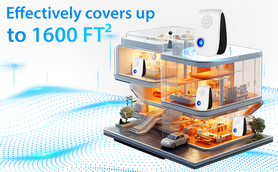 pest control plug in mouse deterrent ultrasonic roach killer indoor infestation