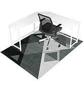 Office Chair Mat for Hardwood Floor &amp; Tile Floor,48"X 60" Heavy Duty Desk Chair Mat for Hard Floo...
