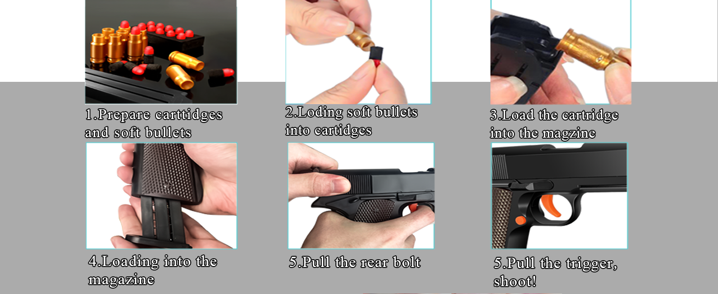 fake black gun