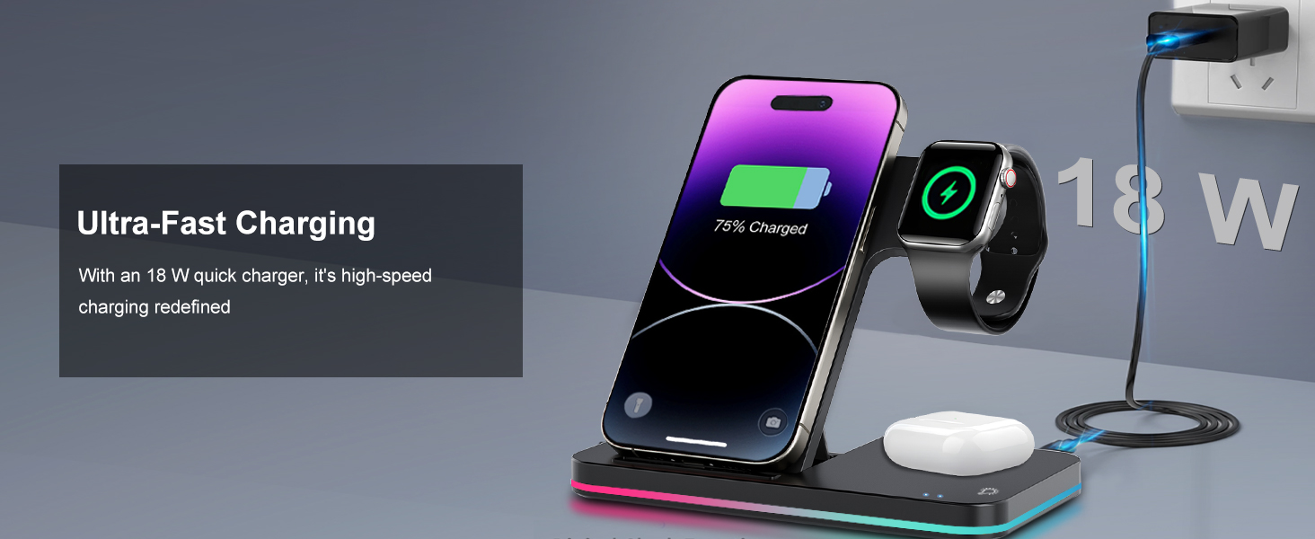 3apple charging station