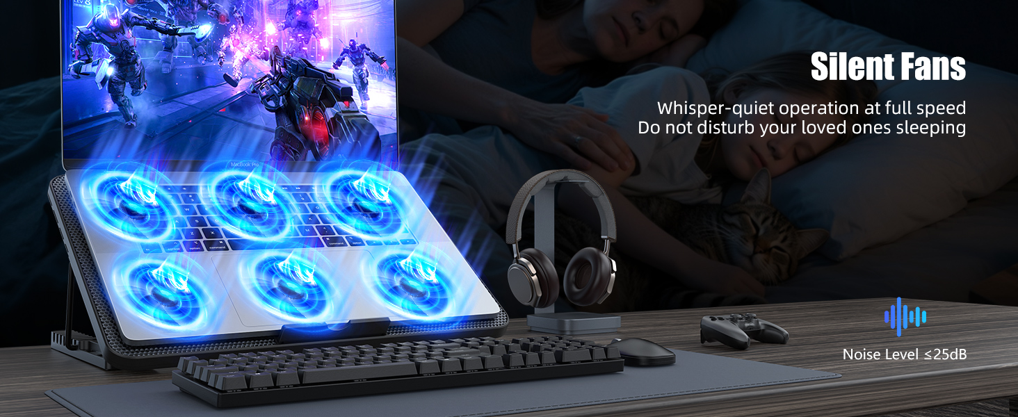 Laptop Cooling Pad F5-03