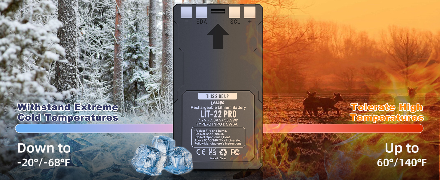 lit-22 rechargeable lithium battery pack