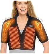 Yabuu Neck and Back Shoulder Heating Pad with Massage Relieves Pain,Soothes Muscles,10000mAh Powe...