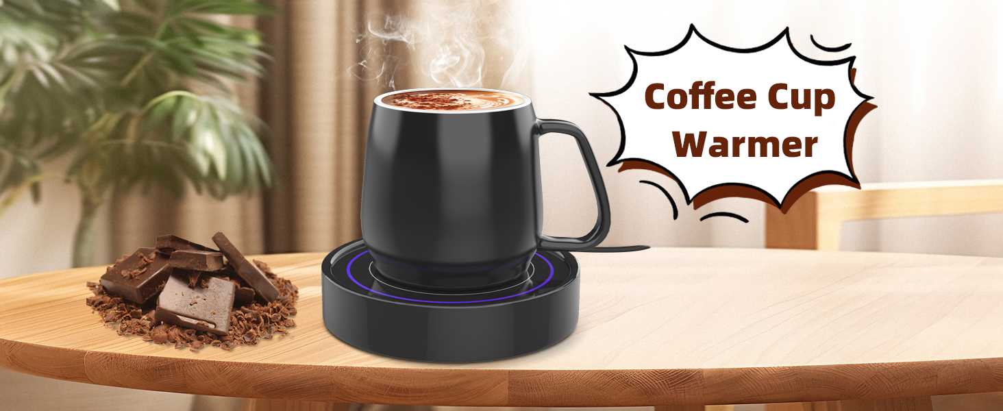 coffee warmer for desk auto shut off