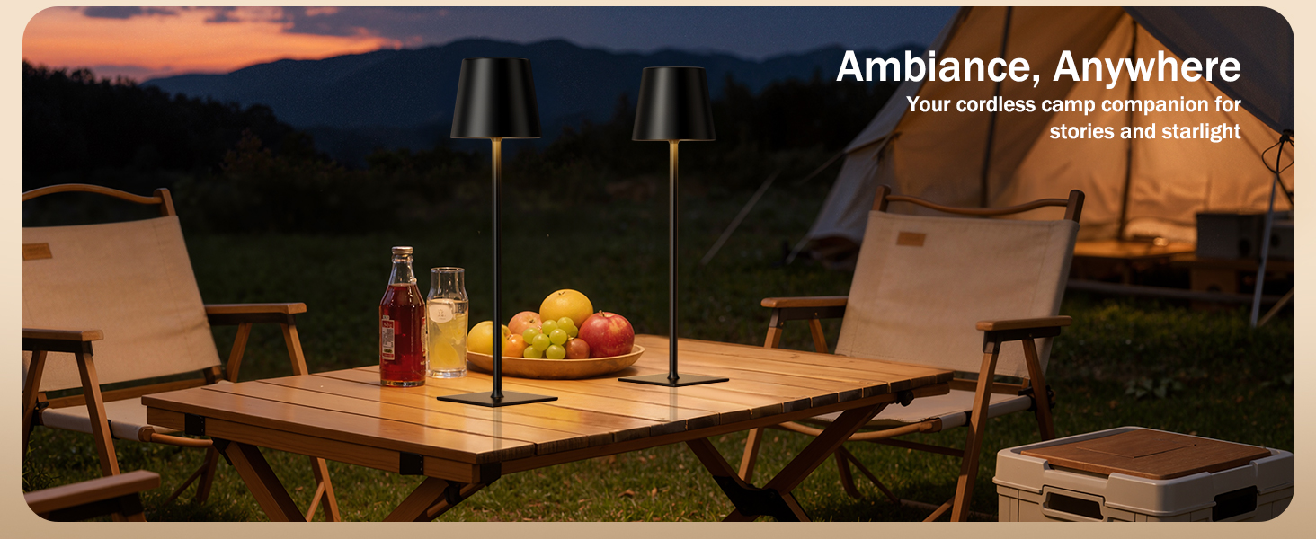 outdoor table lamp
