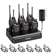 pxton walkie talkies for Adults Long Range with Upgraded Earpiece,radios walkie talkies Rechargea...