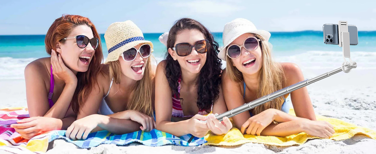 Portable Travel Stand for iPhone Android Selfie/Video Recording/Photo/Live Stream/Vlog