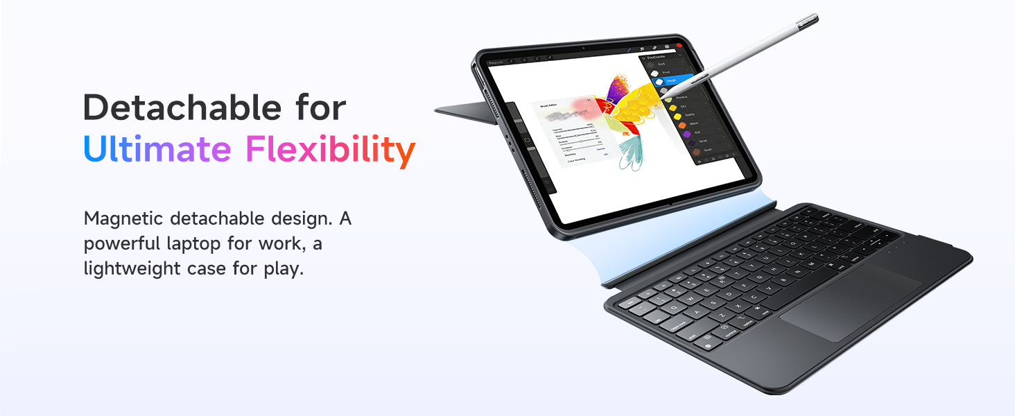 ipad air 11 inch case with keyboard