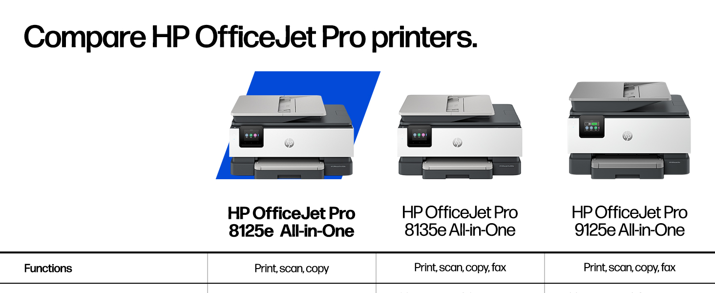 compare hp officejet pro printers color inkjet printing