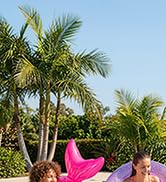 MoKo Inflatable Swimming Ring, Cute Pool Float Tube Decorations Swim Tubes Outdoor Pool Beach Wat...