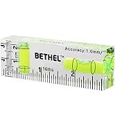 T-Type Level Mini Bubble Level Two directions Spirit Level Shatterproof Cross Check Bubble Level ...
