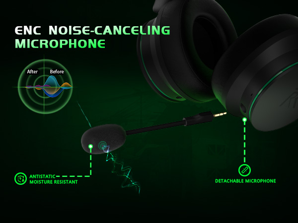 wireless gaming headset for xbox series x s one 1 pc bluetooth gaming headphones with mic low