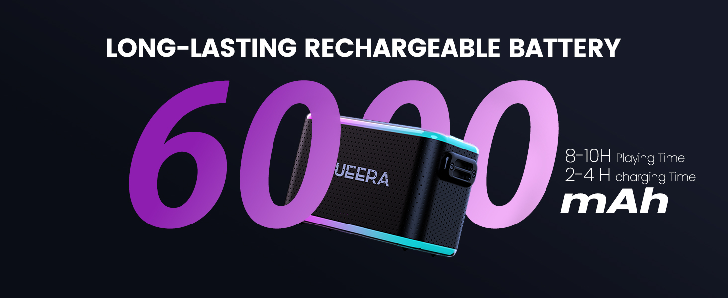 Portable Bluetooth Karaoke Speaker