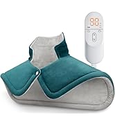 Heating Pad for Neck Shoulders Back Pain Relief, Birthday Gifts for Women Men Seniors, Moist Heat...