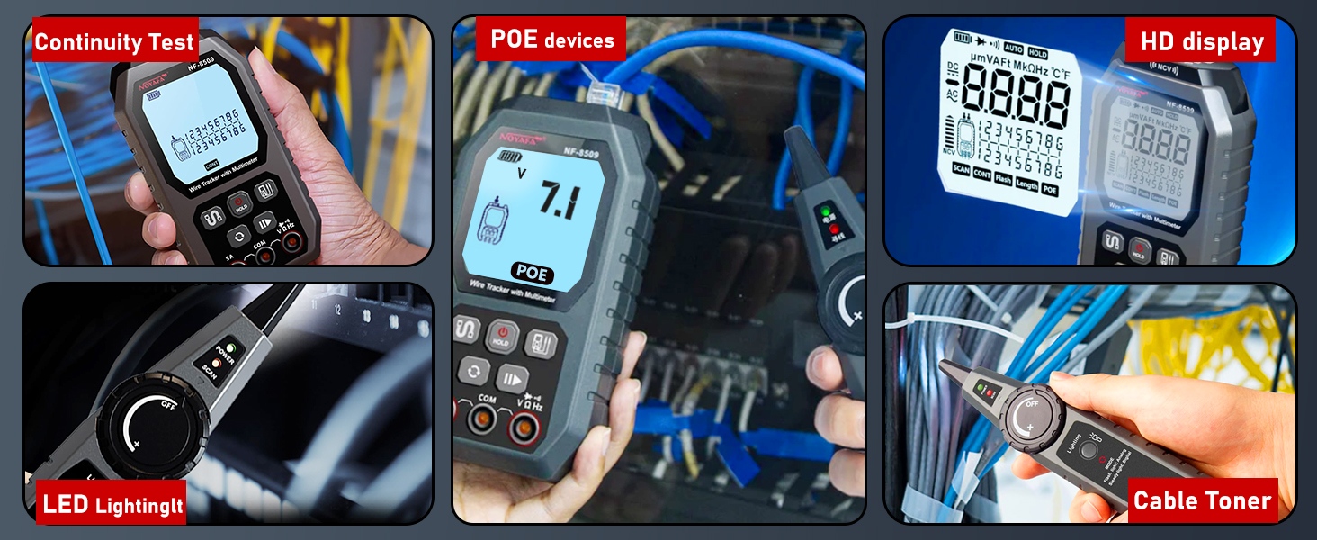 noyafa nf-8509 Network cable tester