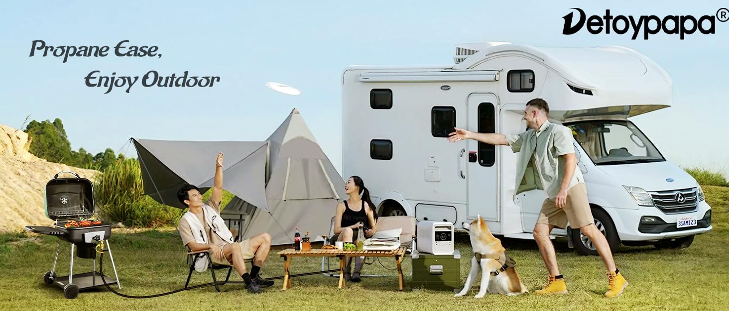 propane adapter tee hose 