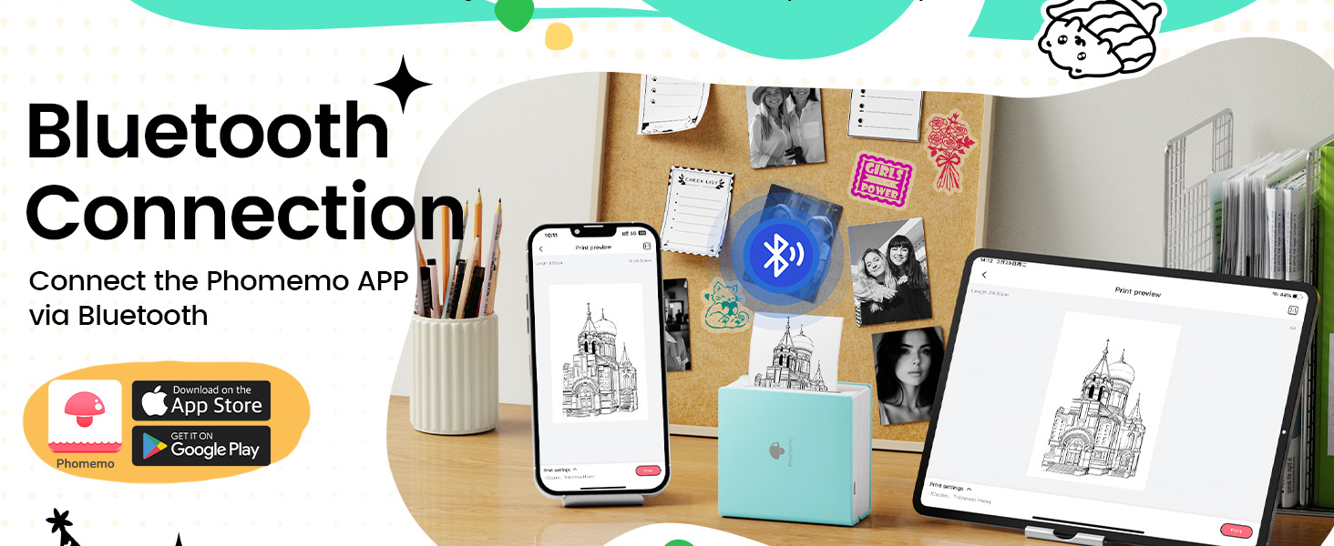 mini sticker printer
