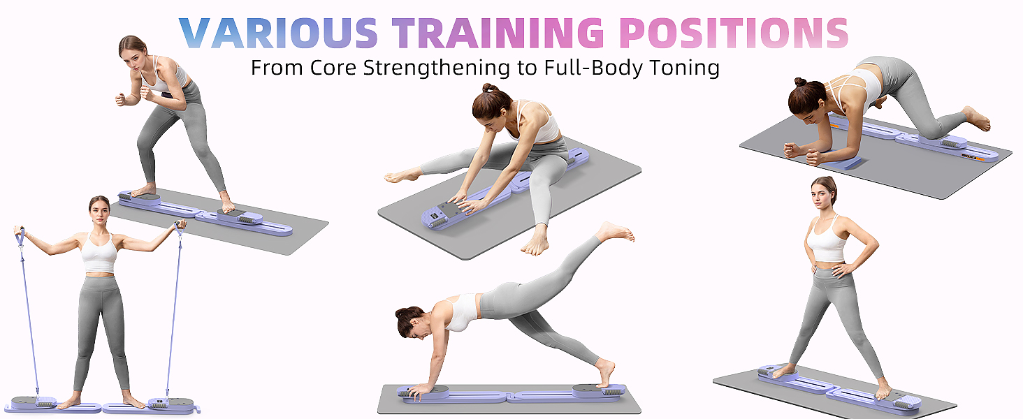 VARIOUS TRAINING POSITIONS