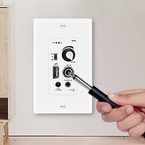 bluetooth receiver wall mount