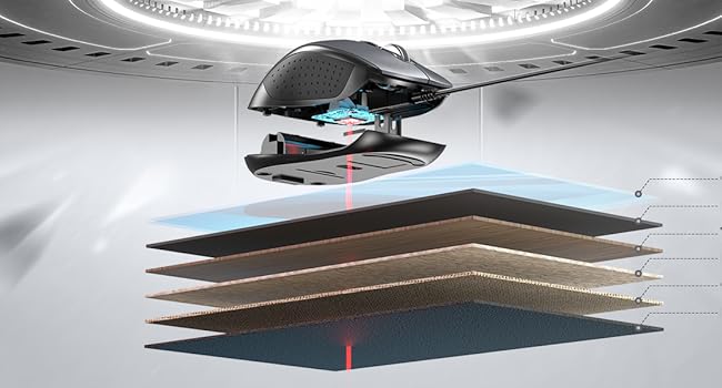 a close up of a mouse's head and neck.