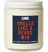 CE Craft - Smells Like A Bears Win - Football Themed, Chicago Gift, Bourbon Vanilla Candle