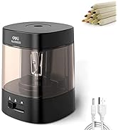 Deli Electric Pencil Sharpener, USB &amp; Battery Operated, Sharpens Fast, 3 Adjustable Sharpening Mo...