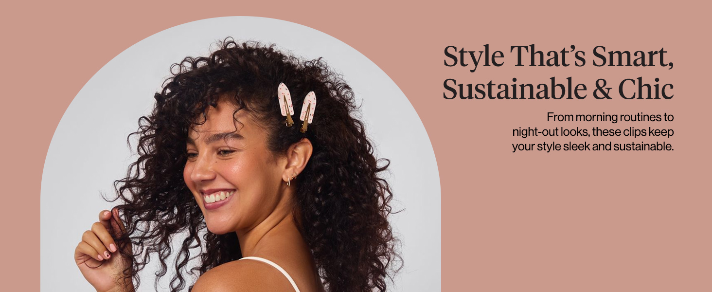 Kitsch Creaseless Hair Clips for Women - No Crease, No Bend Hair Clips