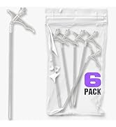 ixirpro Spray Foam Replacement Tubes - Pack of 6, Insulating Foam Spray Nozzles for Gap Filling, ...