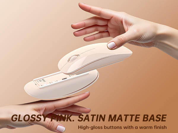 R306C USB C Wireless Mouse for Macbook, iPad, Chromebook