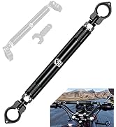 BRCOVAN Aluminum Alloy Cross Bar for Motorcycle, Length Adjustable Design Handlebar Extender Exte...