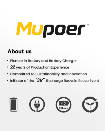 Mupoer rechargeable battery